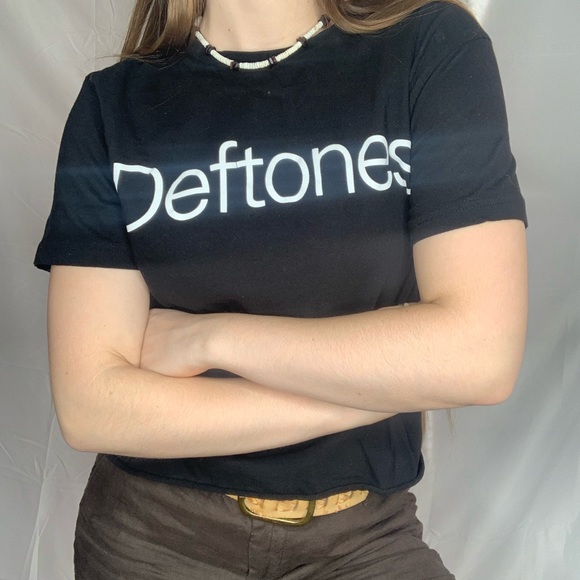 Deftones “Ohms” Black with White Font Shirt Size S - Picture 2 of 7